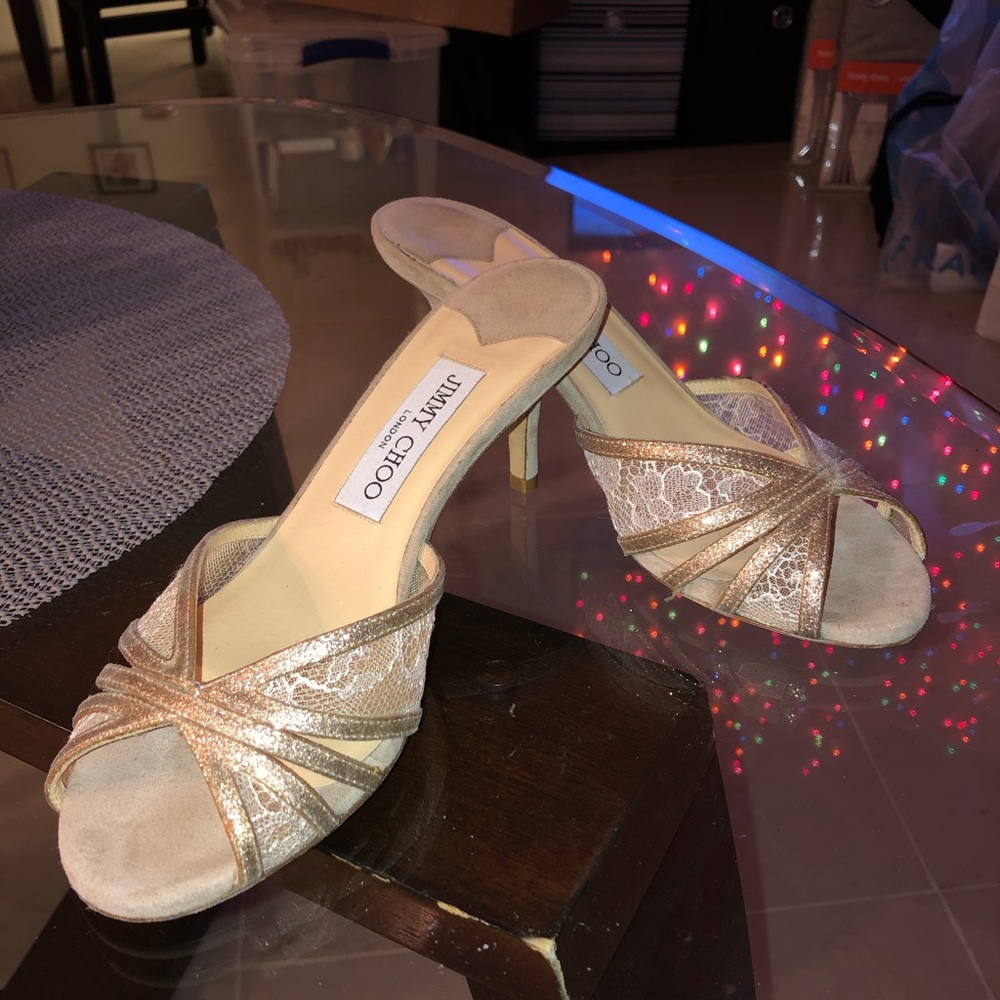 Jimmy Choo evening shoes